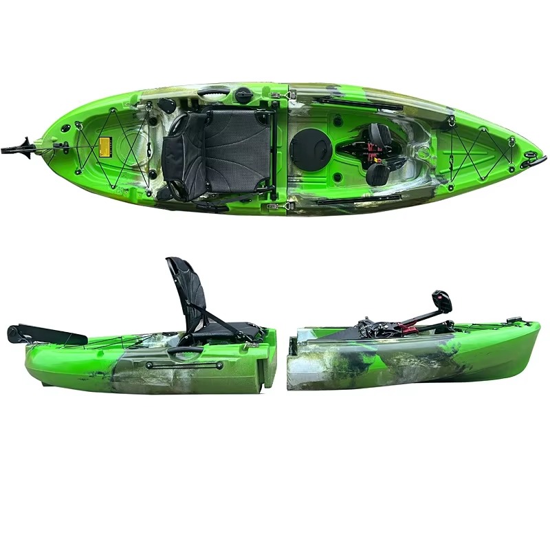 Модульный рыболовный каяк с пе – обзор и цена Fishing Kayak Pedal Drive