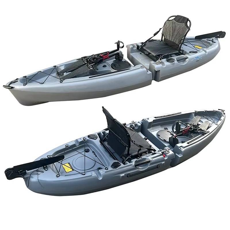 Модульный рыболовный каяк с пе – обзор и цена Fishing Kayak Pedal Drive