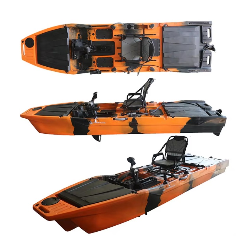Каяк Vicking 12.6FT с педальны – обзор и цена Fishing Kayak Trolling Motor