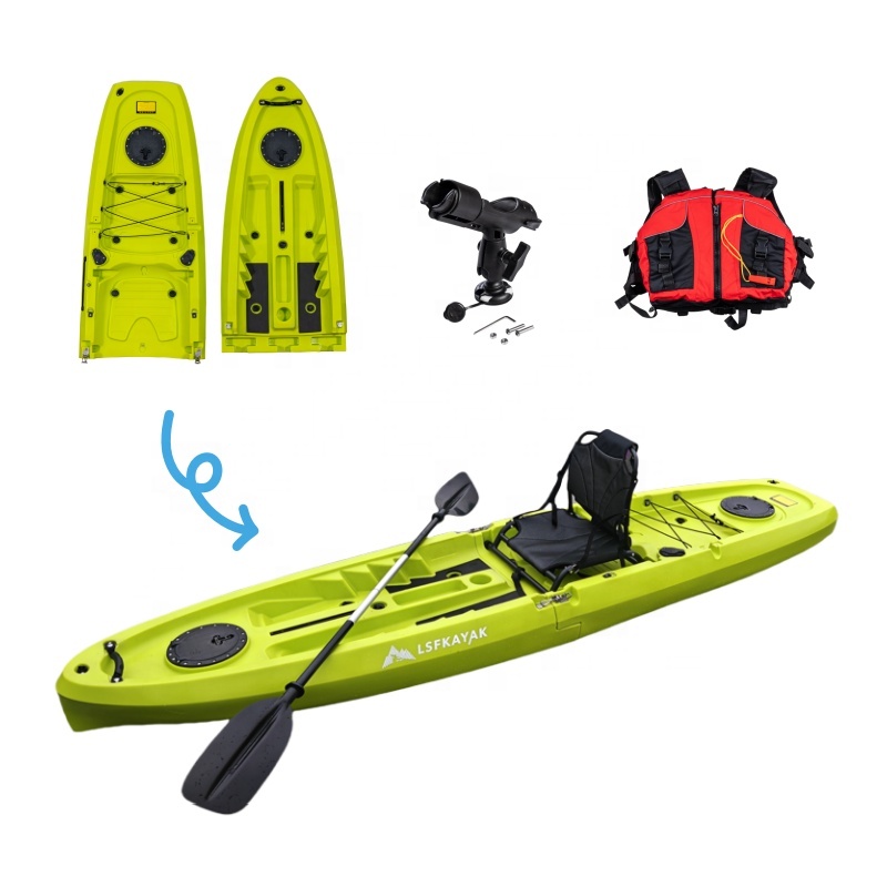 Надувной каяк LSF Novel 3.3 ме – обзор и цена Fishing Kayak Sit On Top